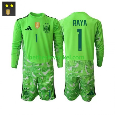 Spanje David Raya 1 Voetbalshirts Doelman Kind Third 2026-27 - LS Spanje David Raya 1 Voetbalshirts Doelman Kind Third 2026-27 - LS